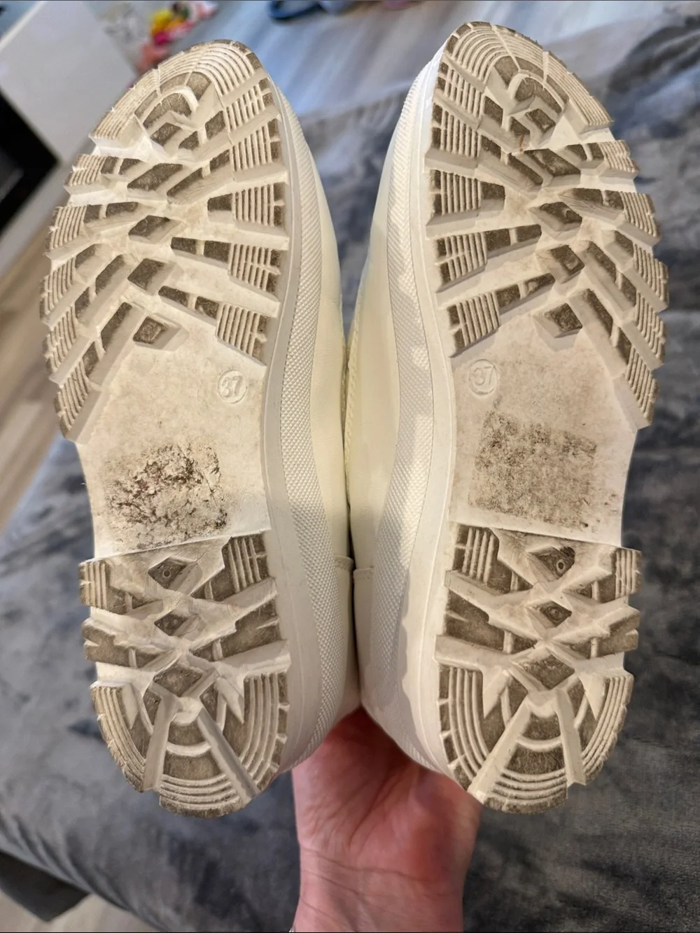 White Puffer Winter Boots